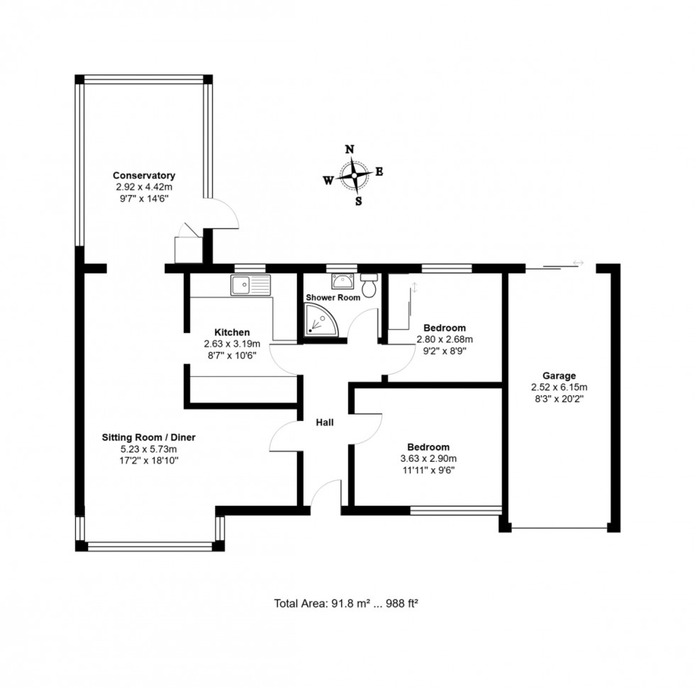 Floorplan for Needham Market, Suffolk
