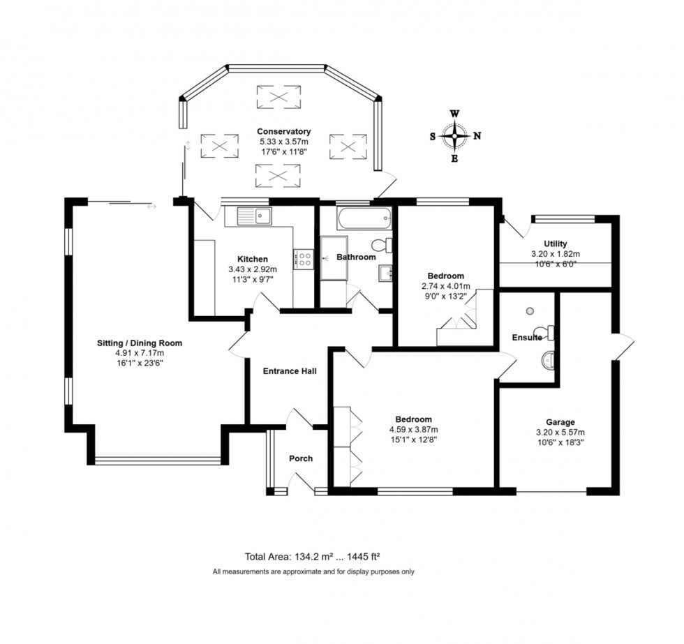 Floorplan for Woolpit, Bury St. Edmunds, Suffolk