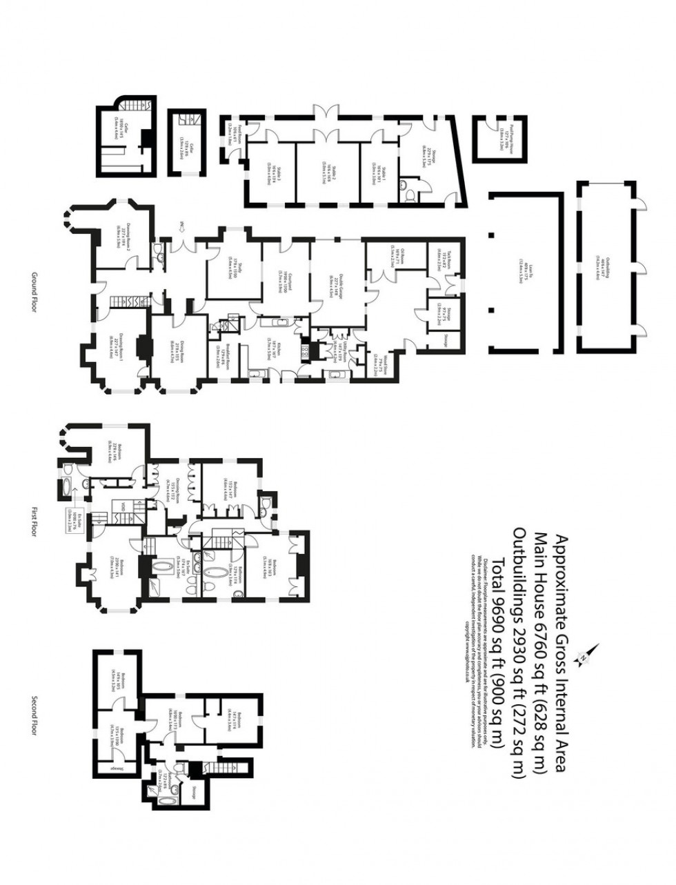 Floorplan for Newton, Sudbury, Suffolk
