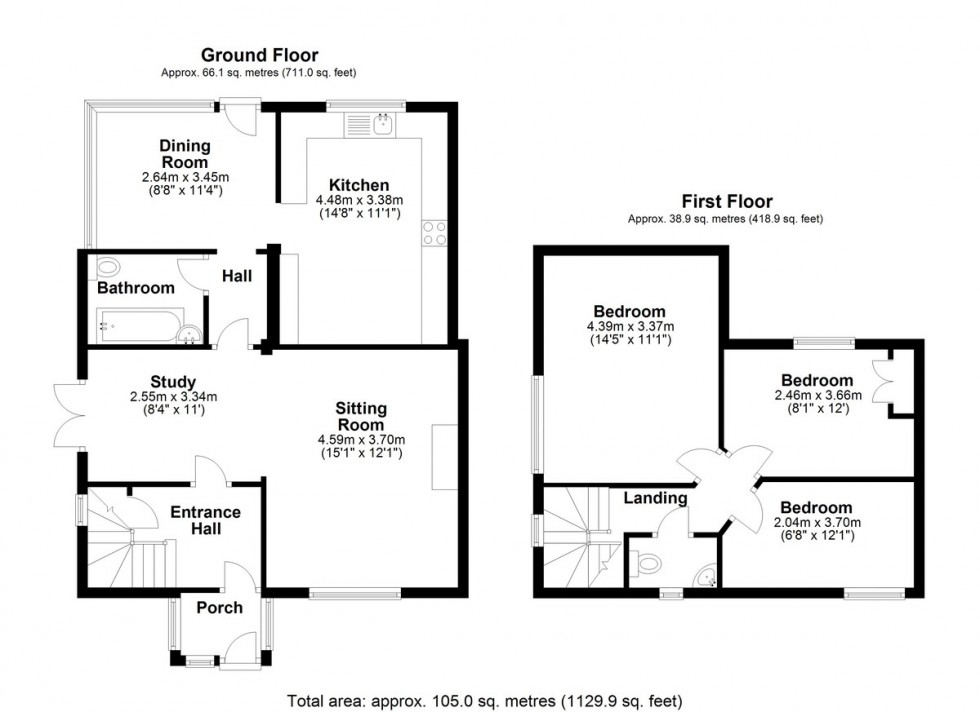 Floorplan for Debenham, Stowmarket, Suffolk