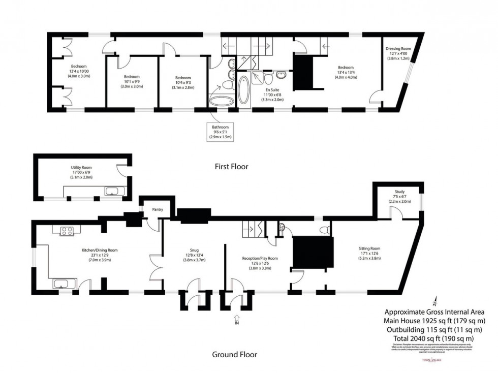 Floorplan for Boxford, Sudbury, Suffolk