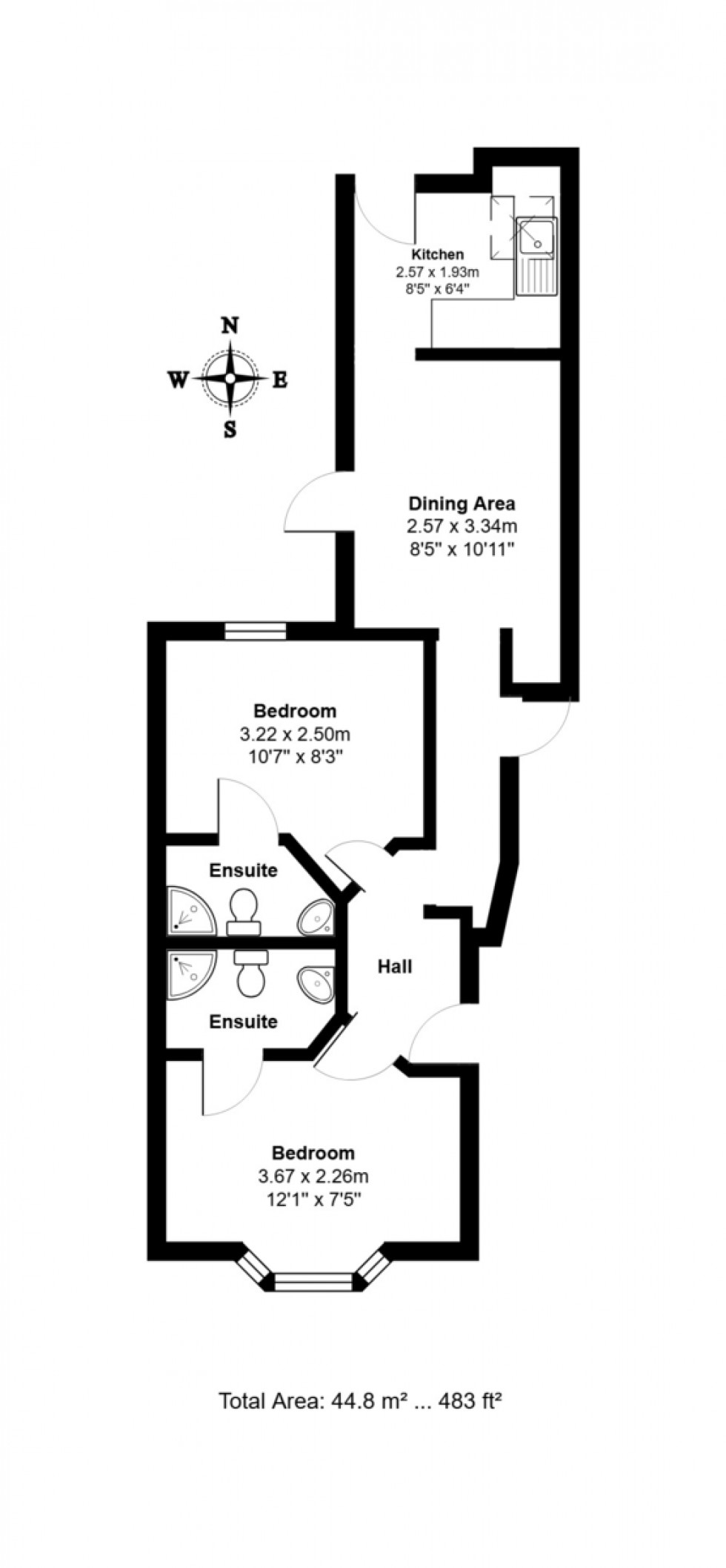 Floorplan for Ipswich, Suffolk