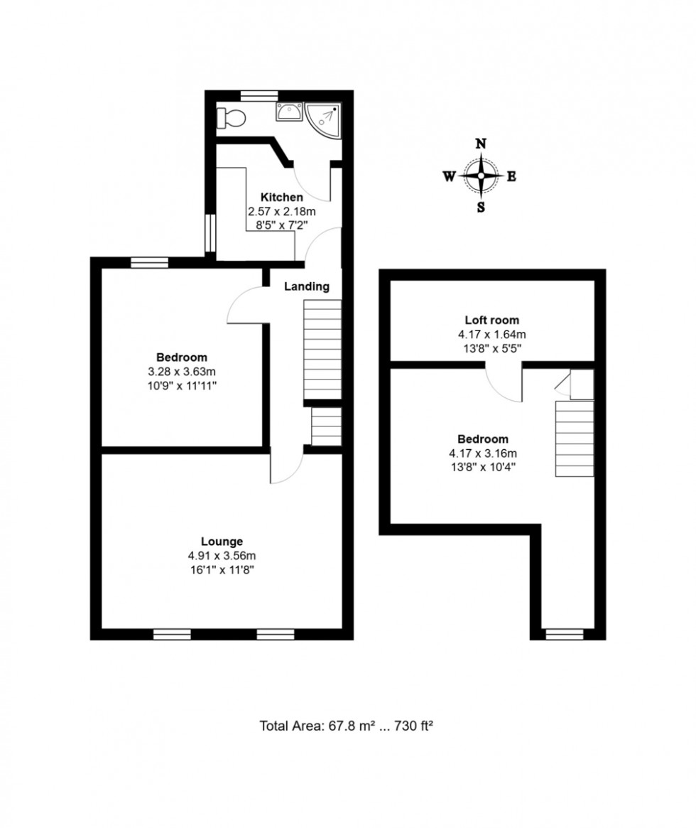 Floorplan for Ipswich, Suffolk