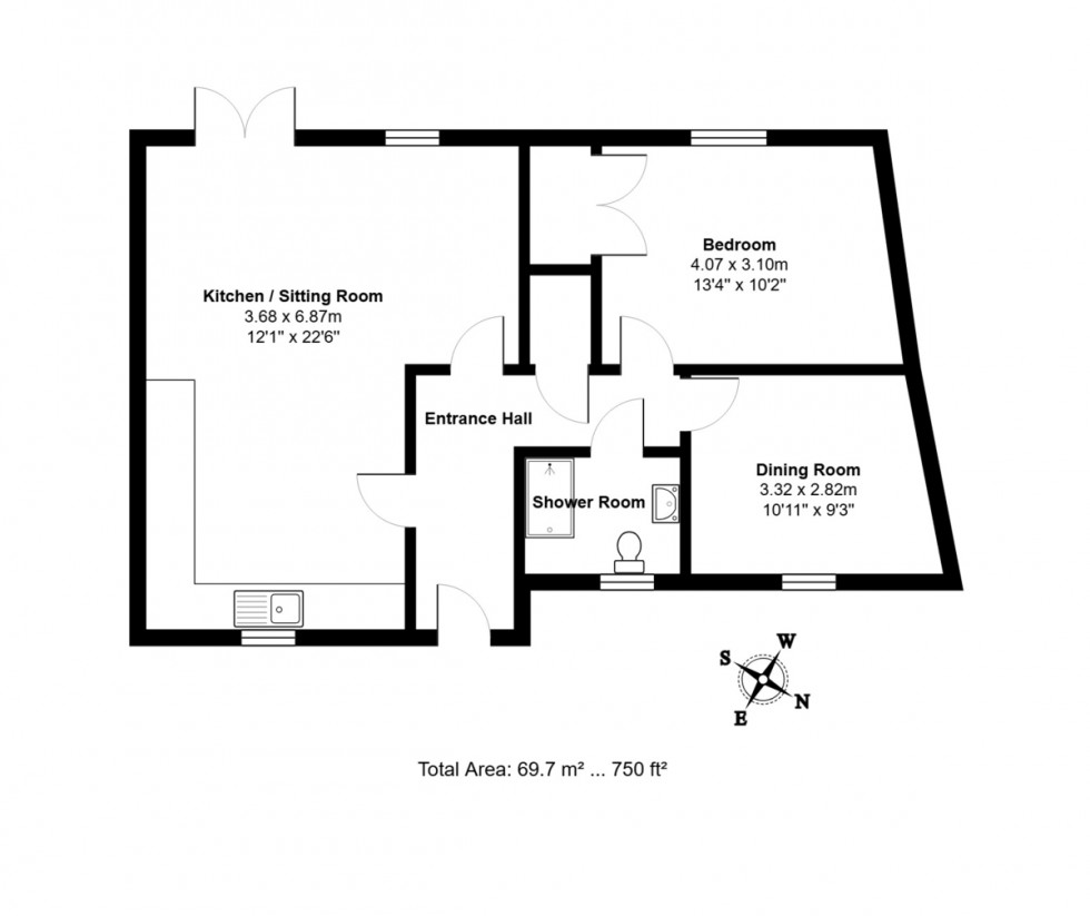 Floorplan for Needham Market, Suffolk