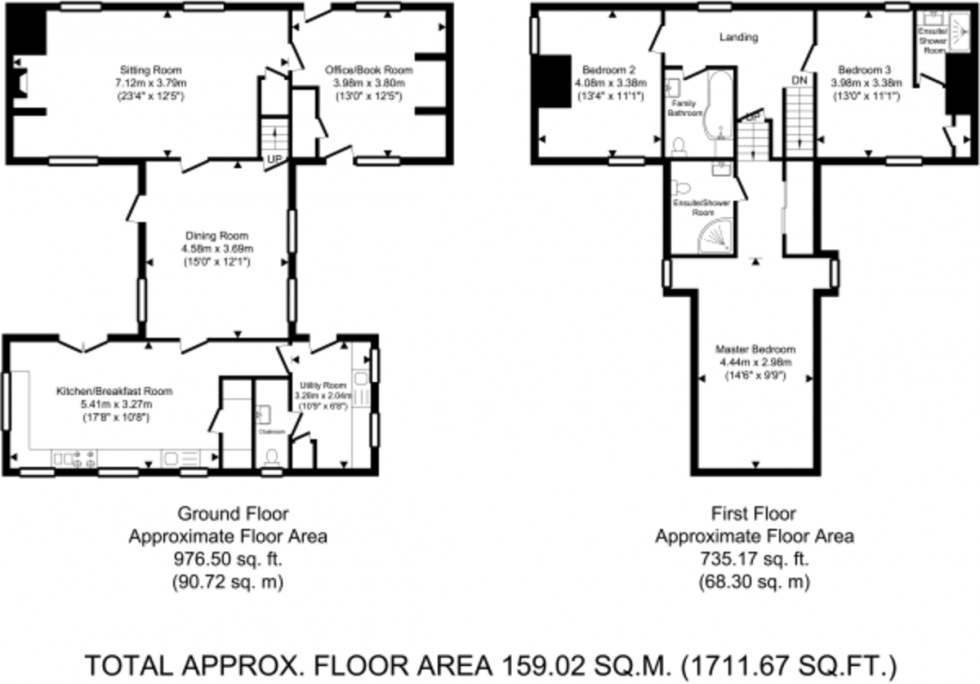 Floorplan for Newton, Sudbury, Suffolk
