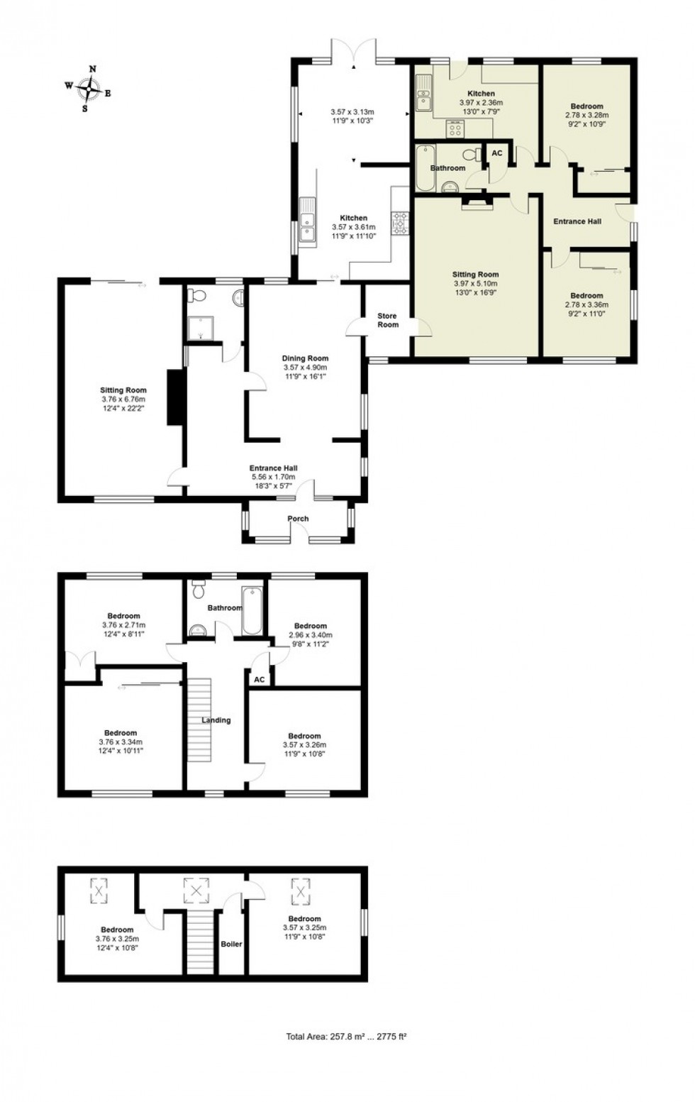Floorplan for Felixstowe, Suffolk
