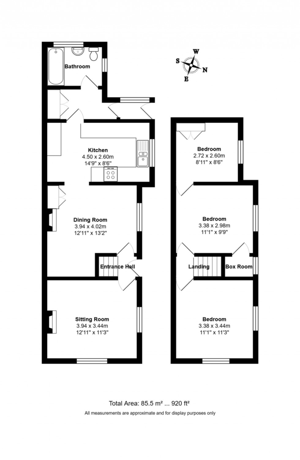 Floorplan for Creeting St. Mary, Ipswich, Suffolk