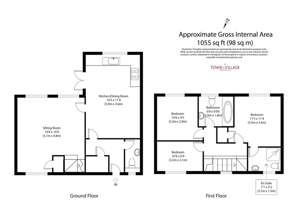 Floorplan for Barking, Ipswich, Suffolk