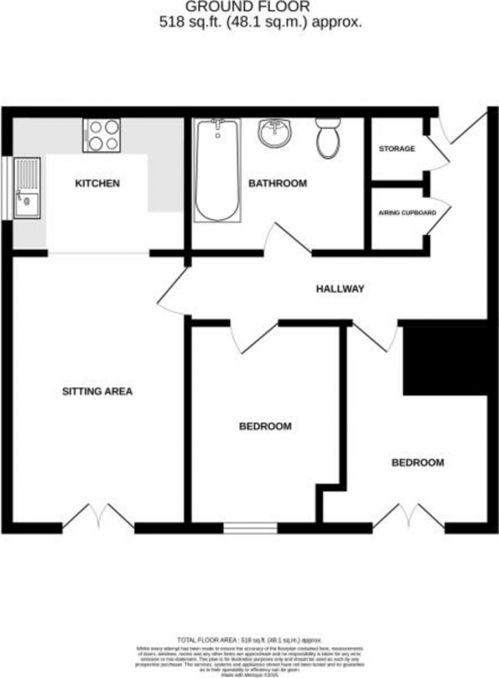 Floorplan for Colchester, Essex