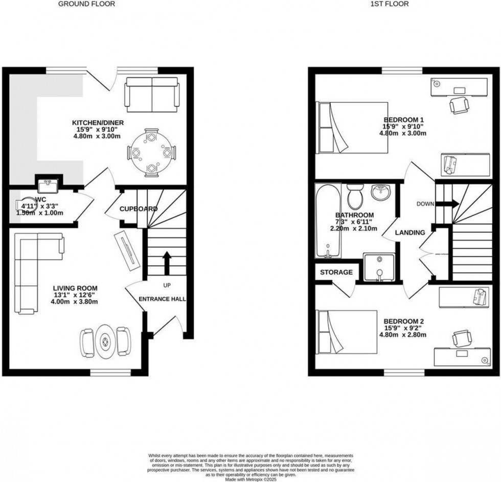 Floorplan for Boxford, Sudbury, Suffolk